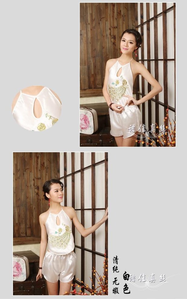 Sexy retro dành cho người lớn bộ đồ ngủ phù hợp với cám dỗ năm sinh đỏ nam và nữ kích thước lớn đồ ngủ nữ dân tộc váy ngủ sexy gợi tình