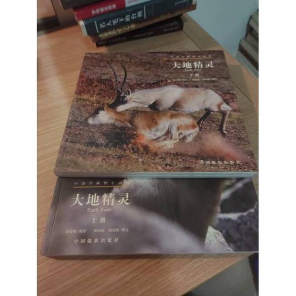 Authentic Books | China's Rare Wildlife Animals - Earth's Elves [Complete Set of Two Volumes] Photography by Yan Shougen; Text by Geng Guobiao, Yan Shougen 9787517900290