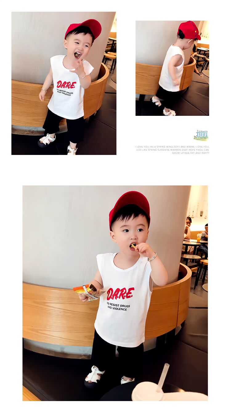 Mùa hè 2018 mới cho bé gái Áo thun ngắn tay trẻ em mùa hè mặc áo sơ mi 0 nam 3 tuổi ra quần áo cotton bexinhshop shop