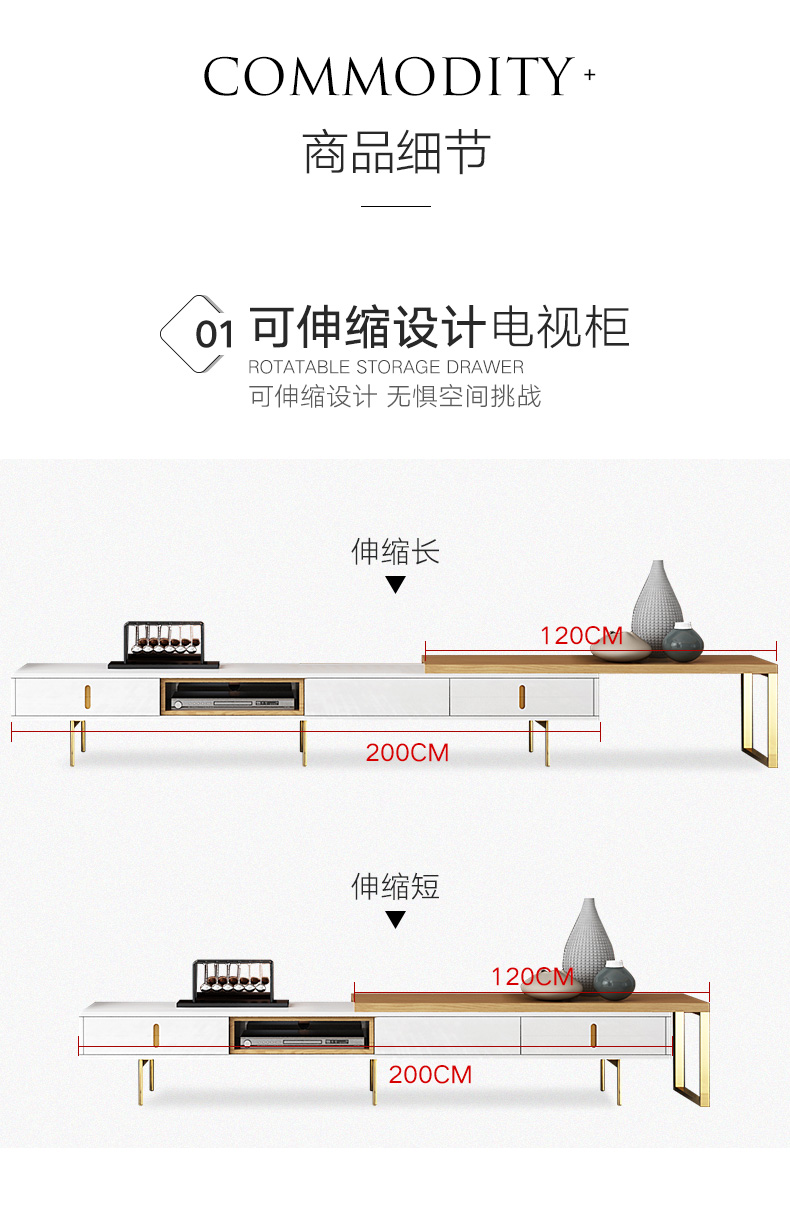 Nội thất ba mảnh Bàn cà phê Bắc Âu Tủ TV đặt hiện đại tối giản ánh sáng sang trọng căn hộ nhỏ bàn cà phê phòng khách tủ bên - Bộ đồ nội thất mau giuong go dep