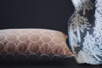 South independent studio All Kawamaki Mina perhonen bell drum holding pillow cover waist pillow