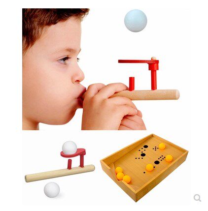 Lung Live Quantity Exerciser Balance Breath Trainer Suspended Ball Blow Ball Blower Blow Rod Box Physical Mouth Muscle Trainer
