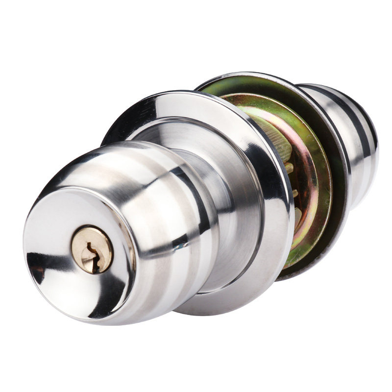 Runpeng ball lock indoor bedroom door lock stainless steel ball lock spherical door lock spherical lock pure copper lock cylinder