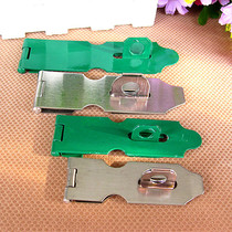 Drawer lock cabinet door lock Sliding door buckle buckle Surface-mounted safety buckle Iron cabinet lock Drawer cabinet lock Wooden box buckle Stainless steel