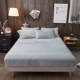 Luật Levin giường nhung Li mảnh mùa đông da lộn sang trọng giường đứng giường bìa dày 1.5m1.8 mét mũ giường ấm áp - Trang bị Covers Ga phủ giường Everon