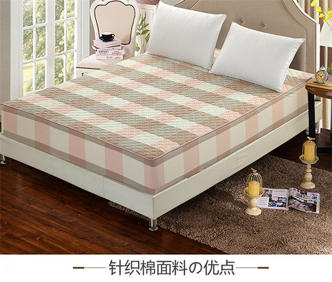 Được trang bị trong một mảnh và bông bông bông dày 1.2m1.8m trượt giường gác 1,5 m 2,0 bông khăn trải giường - Trang bị Covers ga giường chun