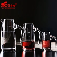 Pha lê với quy mô rượu vang decanter rượu decanter với jug trà Haigongdao chén rượu giá để rượu