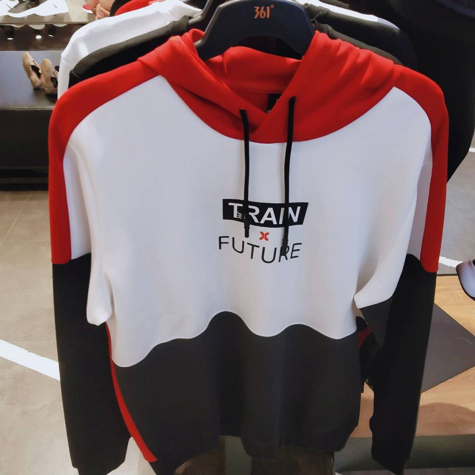 Mùa xuân 2019 mới 361 độ nam màu sắc phù hợp với áo len thể thao trùm đầu - Thể thao lông cừu / jumper áo hoodie trơn