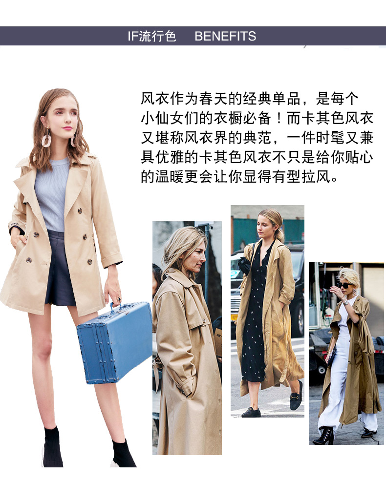 Trench pour femme en Coton - Ref 3227177 Image 22