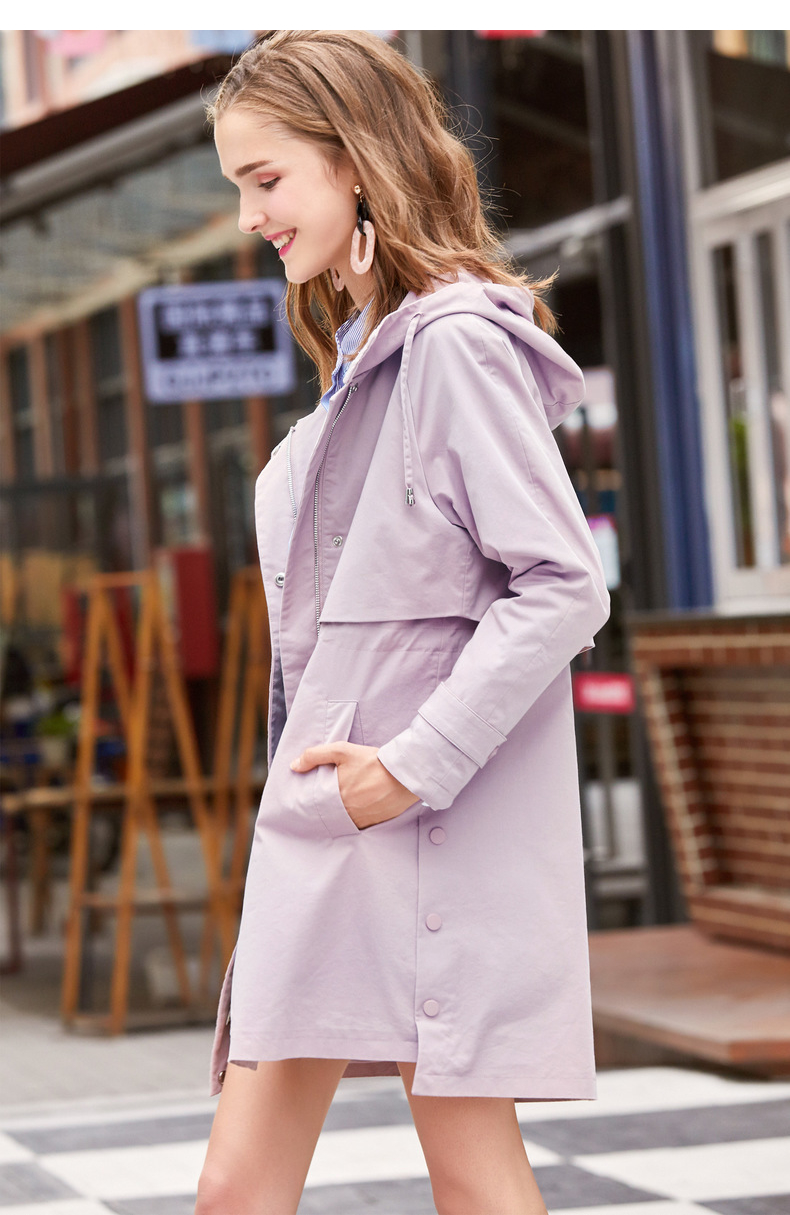 Trench pour femme en Coton en Coton - Ref 3227288 Image 30