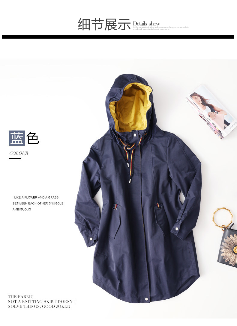 Trench pour femme en Coton - Ref 3226862 Image 31