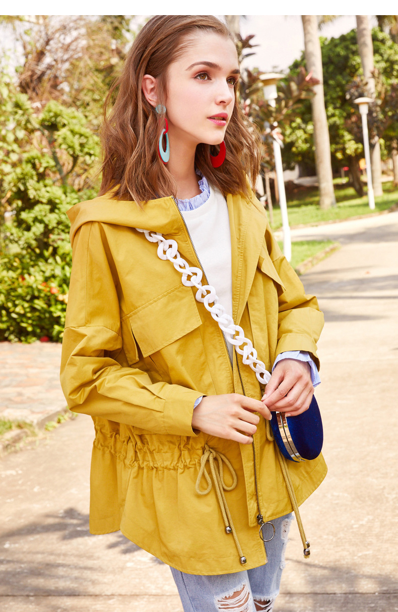 Trench pour femme en Coton en Coton - Ref 3226603 Image 32