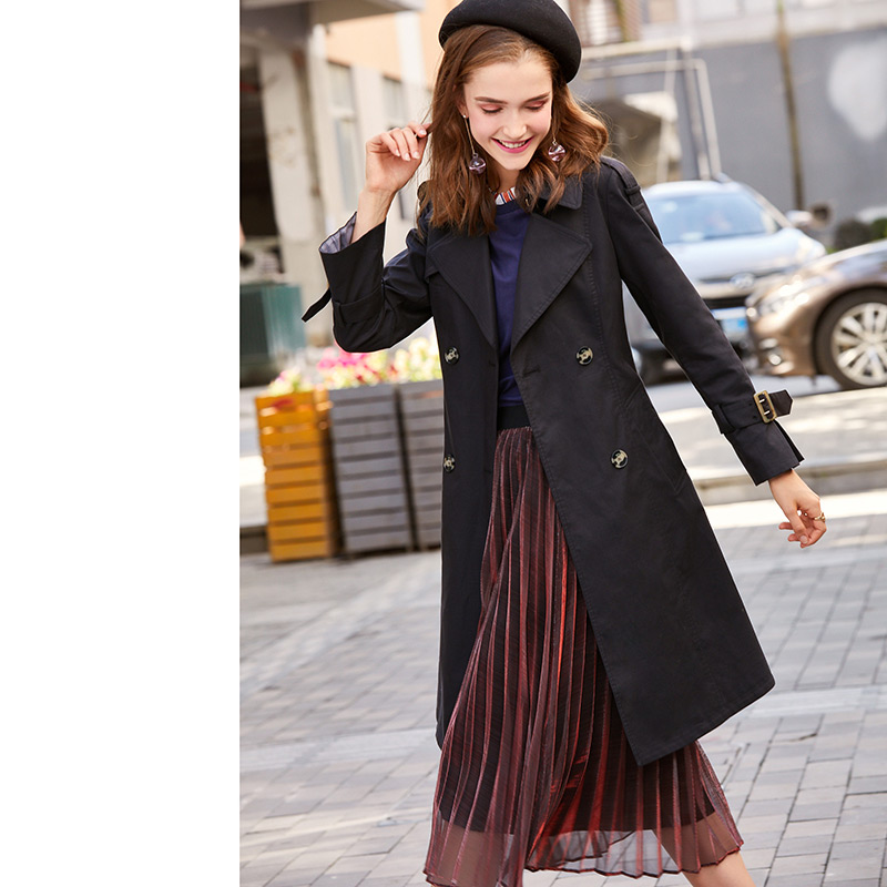 Trench pour femme en Coton en Coton - Ref 3227714 Image 4