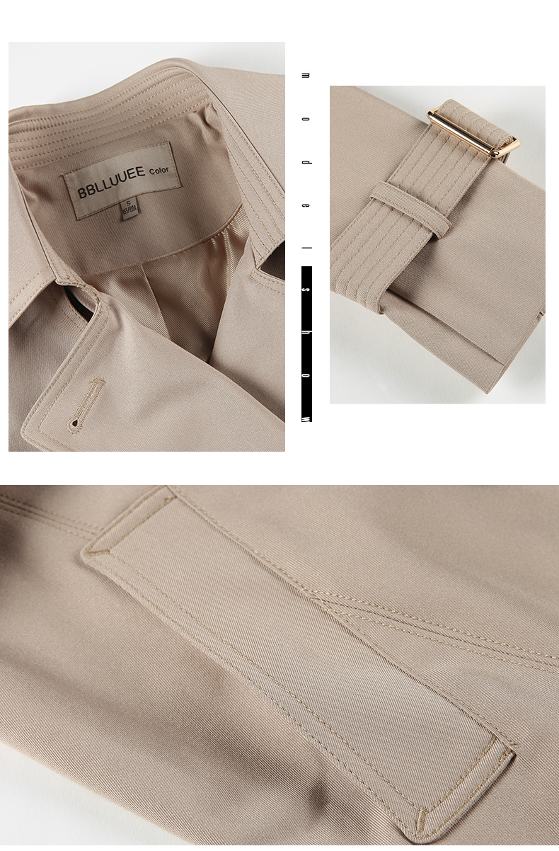 Trench pour femme BBLLUUEE     en Polyester - Ref 3228266 Image 26