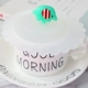 Cấp thực phẩm kín silicone cốc bìa sáng tạo cốc gốm nắp thủy tinh nắp cốc nước nắp bụi dễ thương bình giữ nhiệt cao cấp