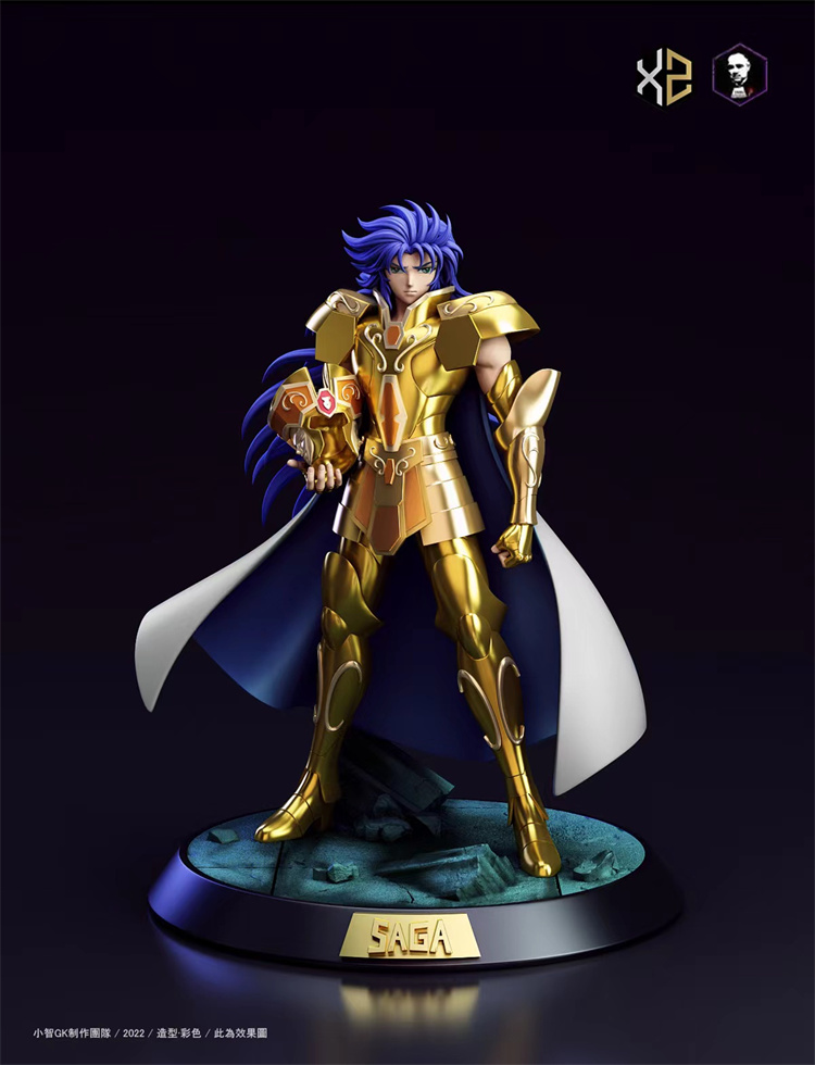 その他 FAB RF Shiyana,Diamond Gemini Saint Seiya Flint Studio Gemini Saga Resin Statue