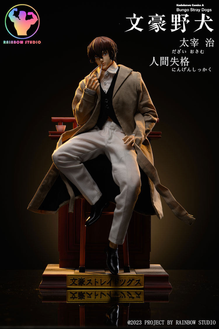 Rainbow YYGN Studio dazai osamu Resin Statue Bungo Stray Dogs Pre