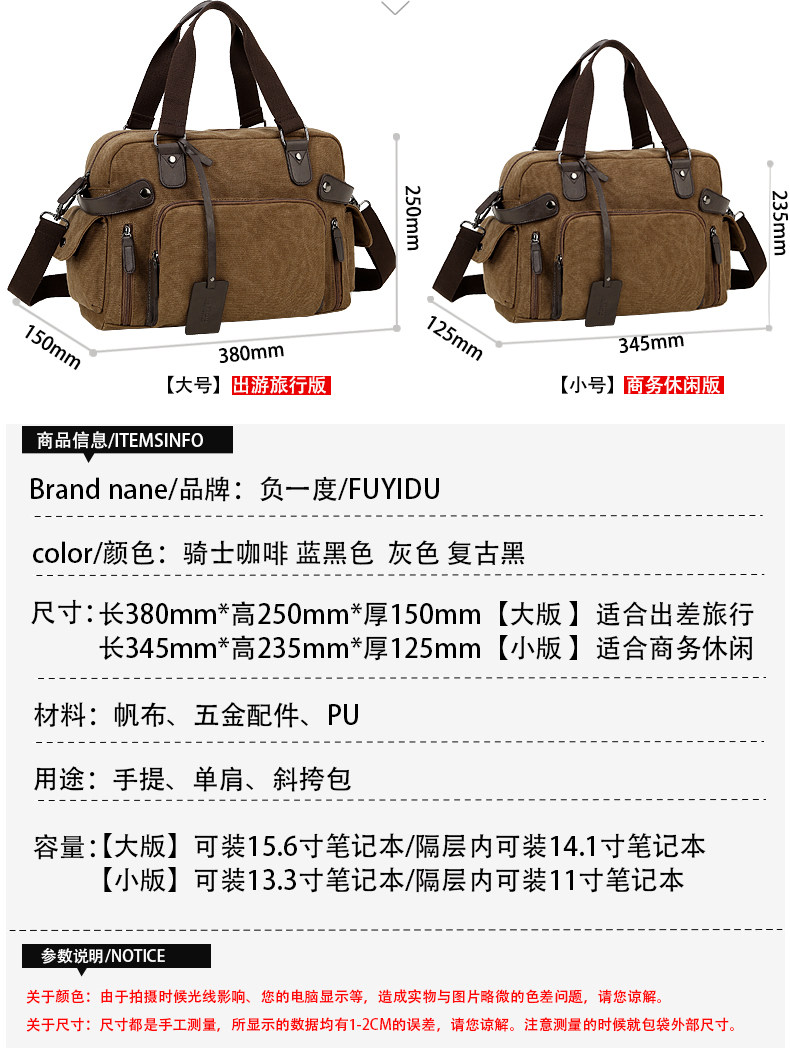 Sac pour homme - Ref 49907 Image 10