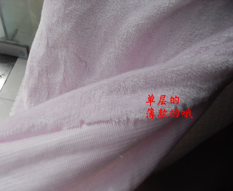 Giải phóng mặt bằng, cân gạo, tự làm bằng tay, vải nhung san hô một mặt mỏng, đồ lót nhiệt dệt kim, quần áo, vải lót vải thô mộc