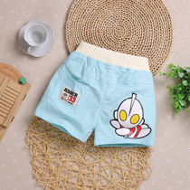 Boy shorts cotton numb outside wearing summer children pants child clothing 1-3-year-old 5 baby boy casual hot pants slim fit