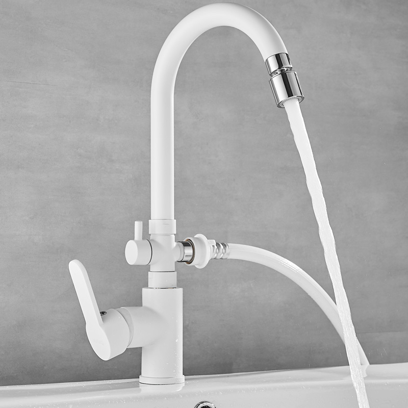 Kitchen Sink Connected to Dishwasher Hot and Cold Faucet Special 4 Minutes 6 Minutes Multifunctional Washing Machine One Point Two Double Outlet