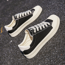 Human Ben canvas shoes men 2021 summer new sports shoes fashion flat biscuit shoes casual retro board shoes ins tide