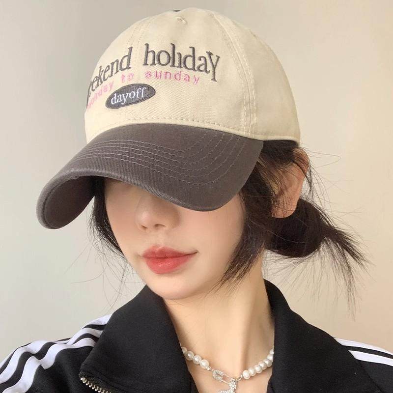 unisex baseball cap – korean japanese style sun protection casual hat