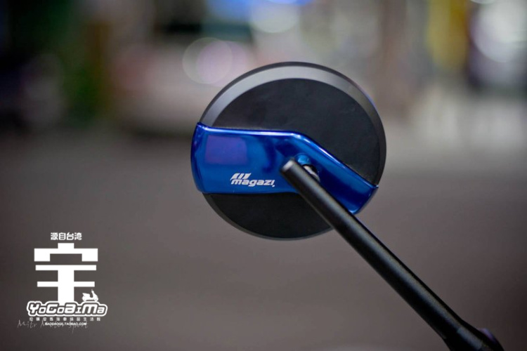 Jinzhongge Maverick Electric N1 / N1S / M1 / ​​U1 / M + SOCO CU Đài Loan Gương chiếu hậu MAGAZI Đài Loan - Xe máy lại gương kiếng xe kiểu