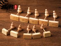 Boutique Painting Brow with red Sub-embroidered Eyed Bird Cage Bird Food Jars Cup Stopper Water Resistance Bamboo Stop Water Hyacinth