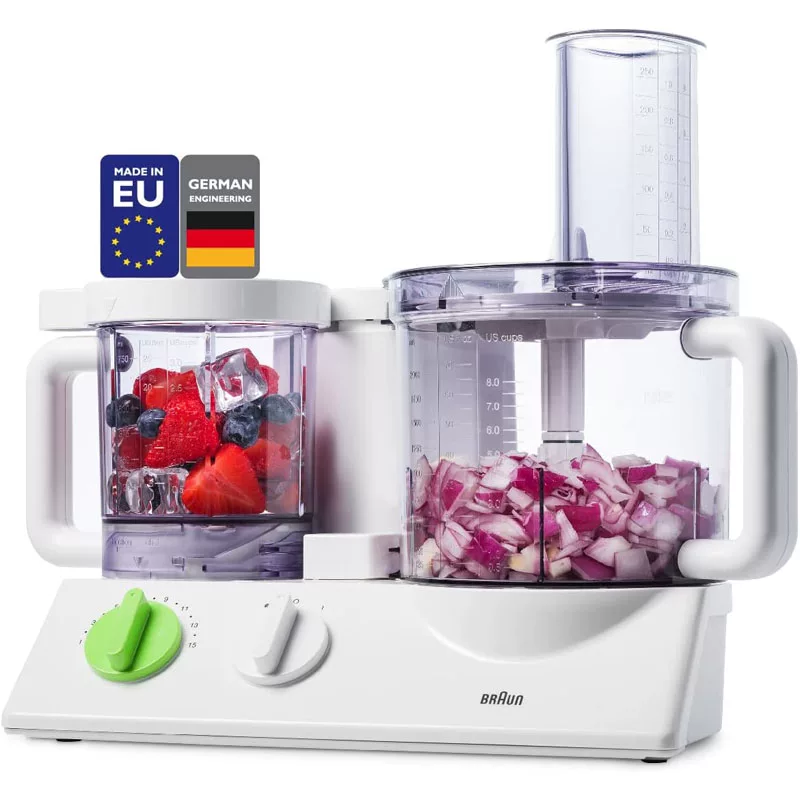 100% импорт Braun/Borang FP3020 многофункциональная нарезка лапши и овощей миксер