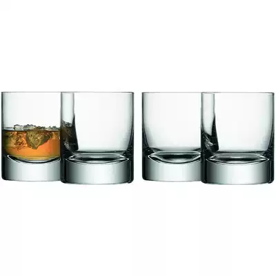 100% UK imported LSA International handmade glass water glasses 4 pieces 250ml