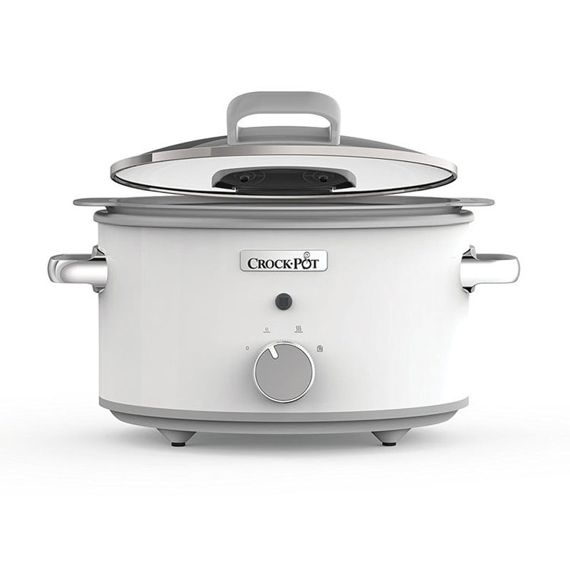 Медленноварка Crock-Pot CSC038 с антипригарным покрытием и стеклянной крышкой, 4.5л