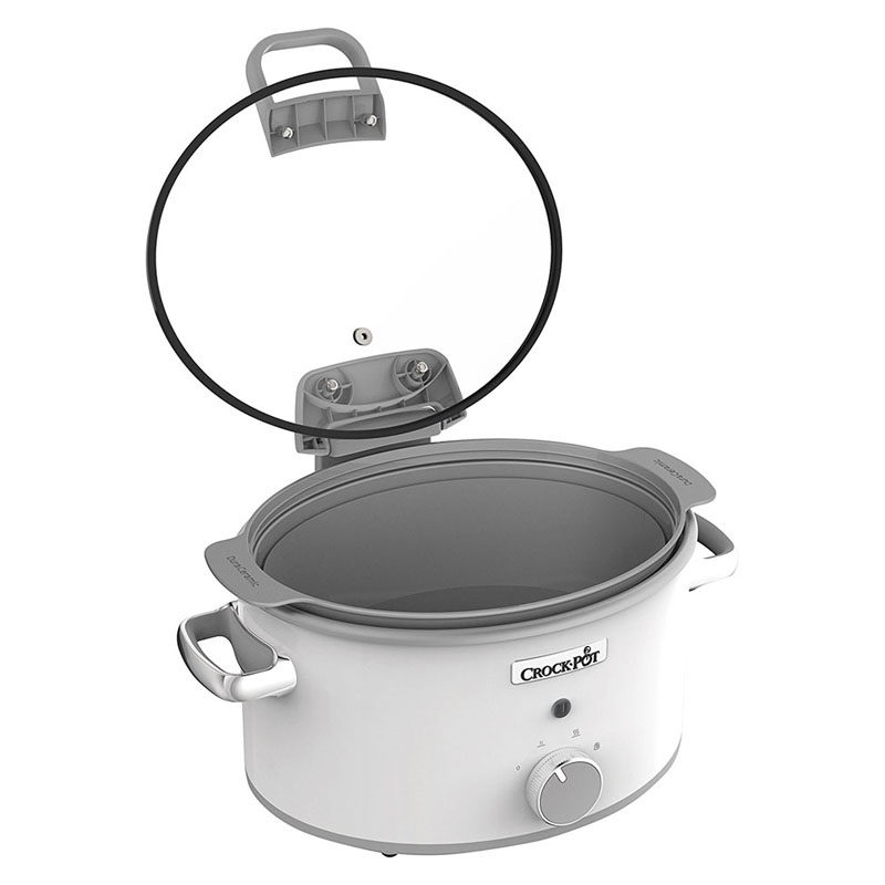 Медленноварка Crock-Pot CSC038 с антипригарным покрытием и стеклянной крышкой, 4.5л