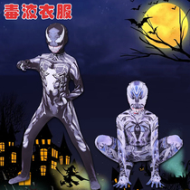 Christmas clothing black venom symbiosis cosplay clothing adult spider man tights children cos clothing