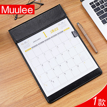 2022 leather desk calendar desktop office calendar ornaments daily notes creative simple big mouse table pad ins Wind A4 multi-function company corporate business advertising customized printing table pad