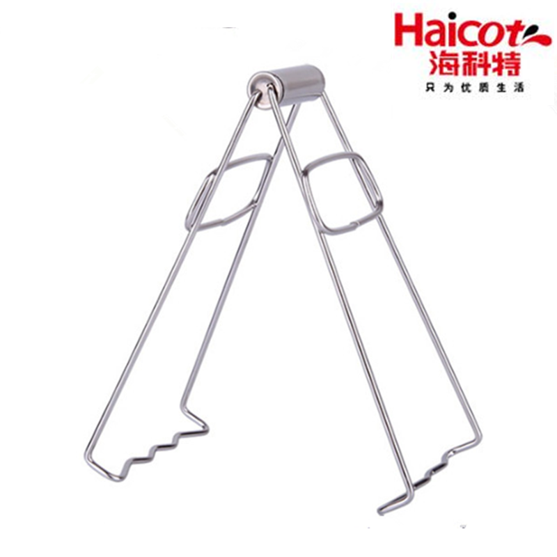 Haikete stainless steel clamp clamp bowl and plate heat insulation anti-scalding pot bowl clamp universal multi-purpose clamp non-slip does not fall off