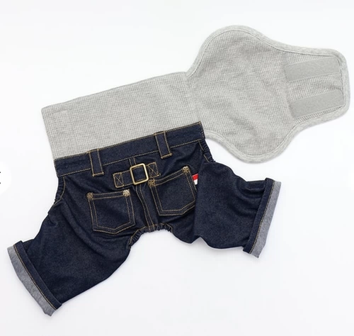 Японская япон Pet Paradise FG Series Denim Denim Брюки биологические штаны