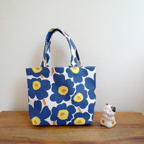 Small Paris Day hand-carrying small cloth bag Nordic minimalist Practical handbag Small crowdsourced mini-sailed bag lunch bag