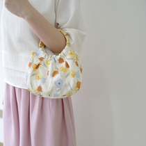 Small Parisian hand as a day series fresh tulip handbag Bamboo knuckle Handbags Teenage Bags