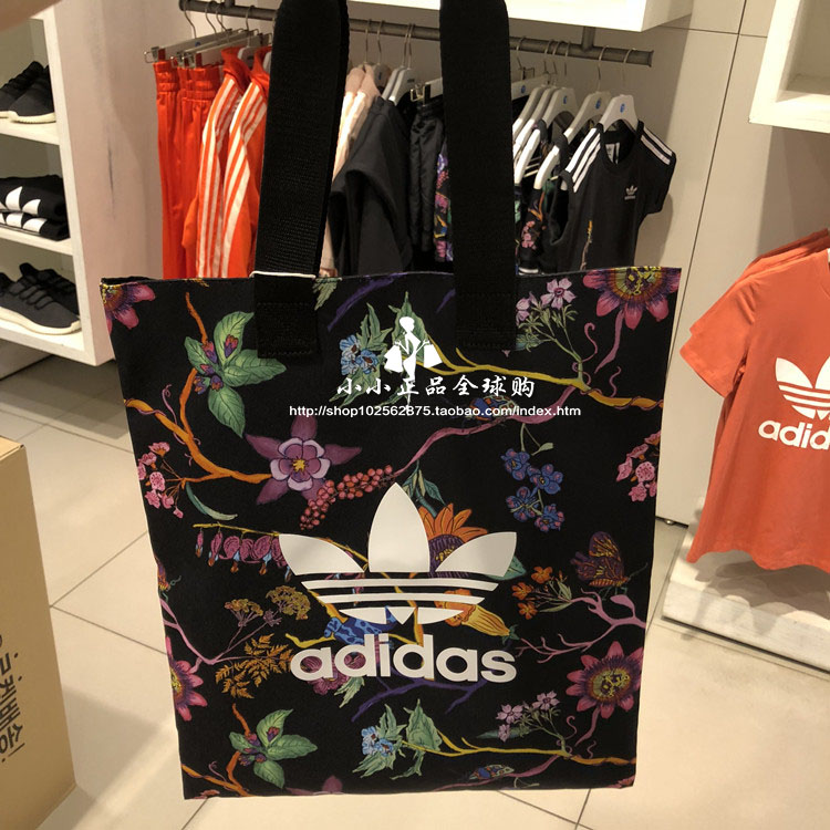 Ít đích thực Hàn Quốc Adidas cỏ ba lá 18 mùa hè hoa giản dị túi xách tay vai túi DT6298 balo đẹp nam