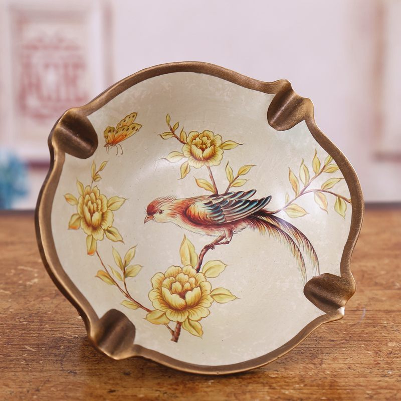 The ashtray American creative practical European big yards fashionable sitting room tea table office decoration furnishing articles