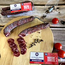 Spanish imported black pig sausage salami chorizo Iberia original red pepper 250g Tenderloin intestines