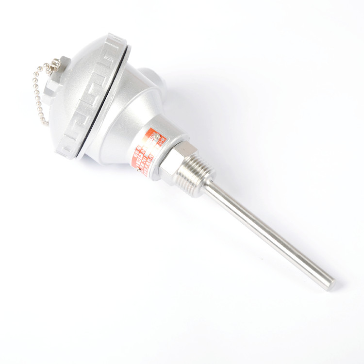 Manufacturer direct sales high precision WZP231Pt100 platinum thermal resistance 4 points fixed threaded temperature sensor monitor