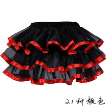 Steampunk fairy super fairy pleated skirt sexy bottoming mid-length black skirt denim forest burst skirt