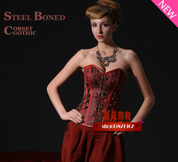 Corset bụng định hình bụng corset bụng Halloween nữ Slim eo bụng với corset quây corset mùa đông đồ lót nữ