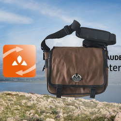 VAUDE ກິລາກາງແຈ້ງແລະ leisure shoulder bag ຖົງໂຮງຮຽນສາມາດໃຊ້ໄດ້ທັງສອງດ້ານ