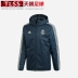 Bóng đá Tianlang Adidas REAL WINT Real Madrid Thể thao Quần áo cotton mùa đông ấm áp CW8662 Quần áo độn bông thể thao