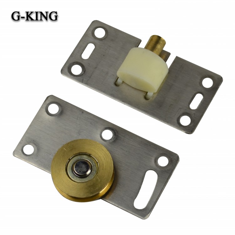 Home Innate wheel Copper Pulley Wardrobe Shift Door Wheel Cabinet Door Pulley New Lie Door Wheel