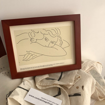 ) Matisse) Mattis Classic Retro Small Crowdmaking Old Sense Korea Big Card Handmade Photo Frame Suit