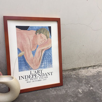 ) MATISSE) by the President of the Retro small crowdsourced Korean handmade wooden photo frame retro card suit photo props